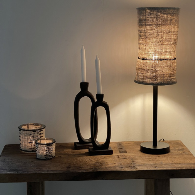 Abat-jour pour pied de lampe