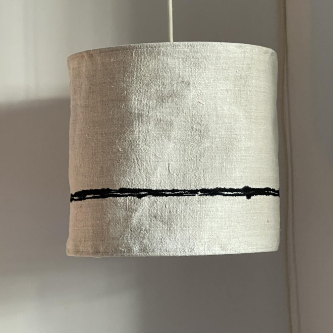 abat-jour pour suspension diamètre 30 cm hauteur 28 cm