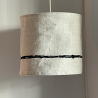 abat-jour pour suspension diamètre 30 cm hauteur 28 cm