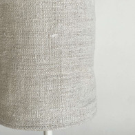 Abat-jour en chanvre ancien - Diamètre 15 cm x Hauteur 18 cm