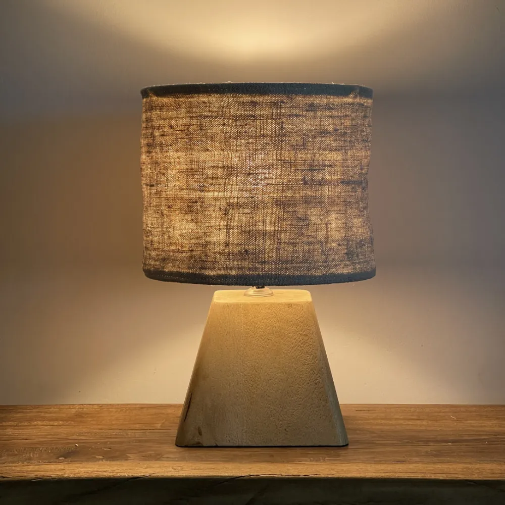 Abat-jour chanvre ancien - Luminaire
