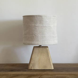 Abat-jour chanvre ancien - Luminaire