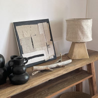 Abat-jour chanvre ancien - Luminaire
