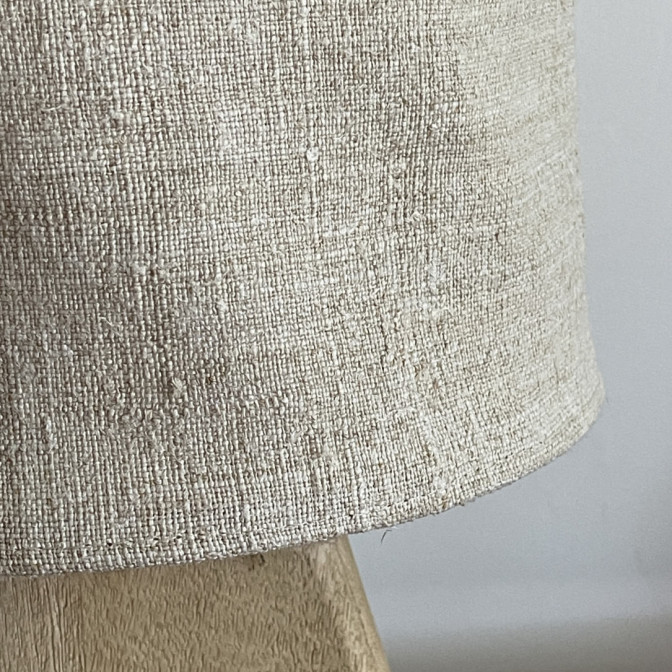 Abat-jour chanvre ancien - Luminaire