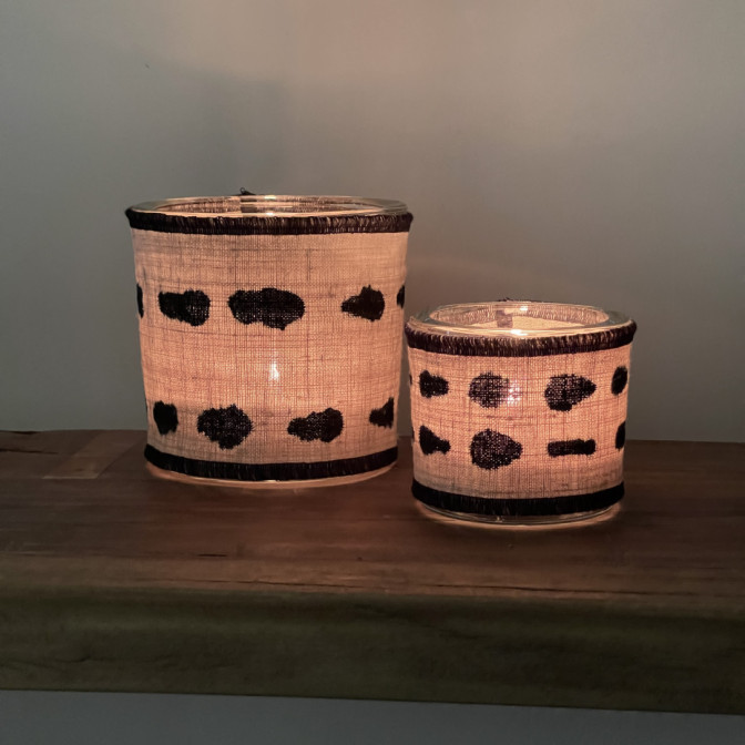 Photophore chanvre ancien