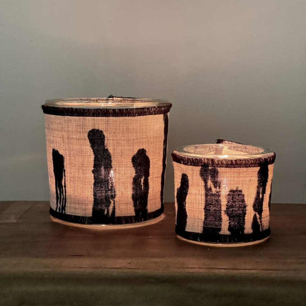 Photophore chanvre ancien