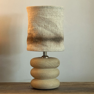 Abat-jour pour pied de lampe - Diamètre 15 cm x Hauteur 18 cm