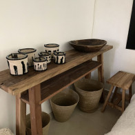 Photophore chanvre ancien