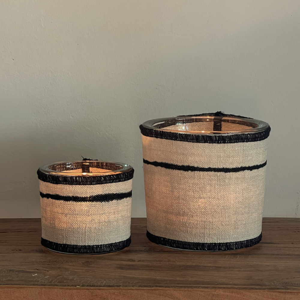 Photophore chanvre ancien