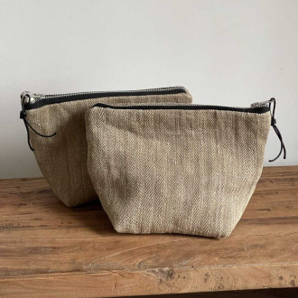 Pochette chanvre ancien
