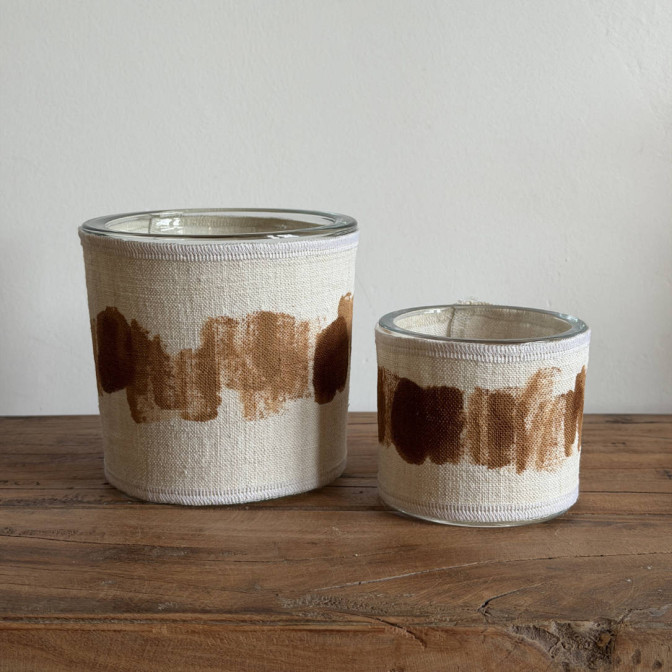 Photophore chanvre ancien