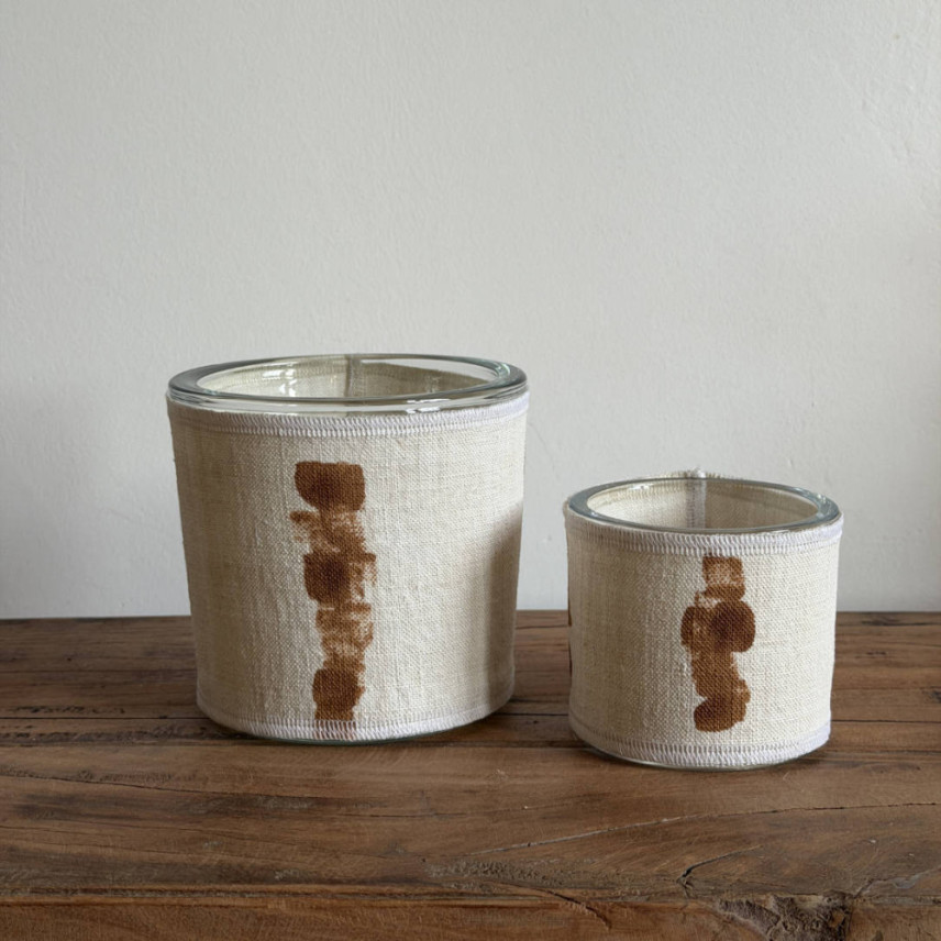 Photophore chanvre ancien