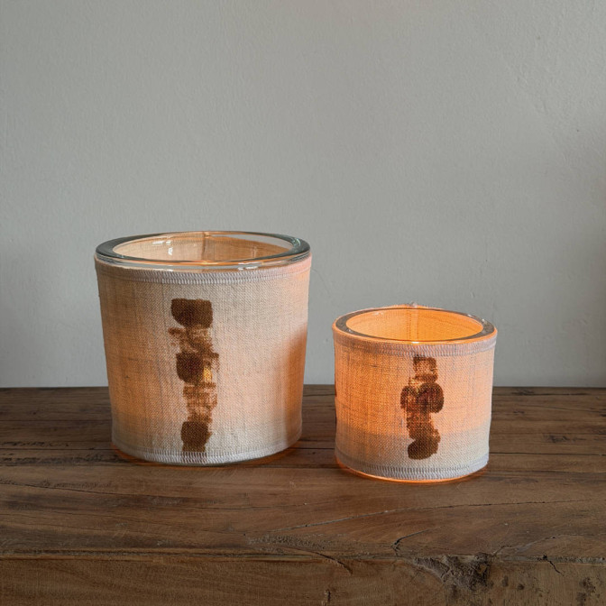 Photophore chanvre ancien