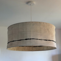 abat-jour pour suspension - grand diamètre - artisanat français