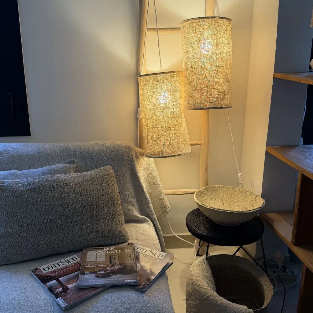 abat-jour pour suspension création artisanale unique et originale