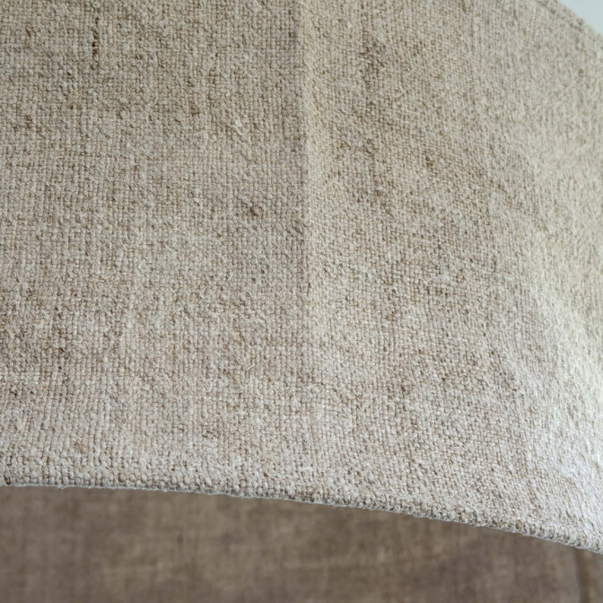 suspension en tissu lin chanvre ancien artisanat français