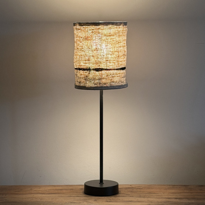 petit abat-jour original pour pied de lampe
