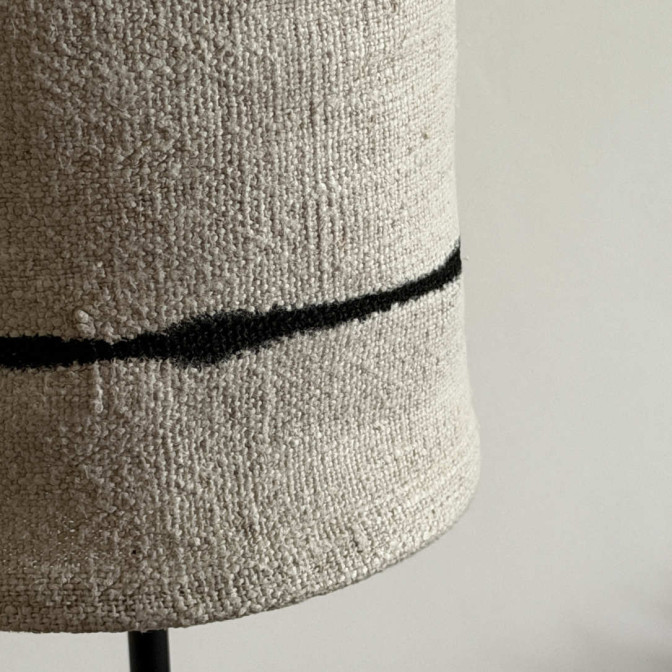 petit abat-jour original pour pied de lampe