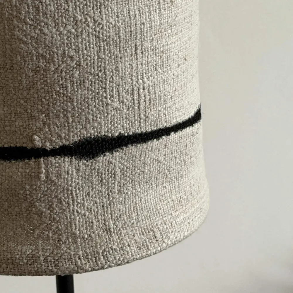 petit abat-jour original pour pied de lampe