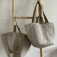 Sac besace en chanvre ancien – Le Simplissimo