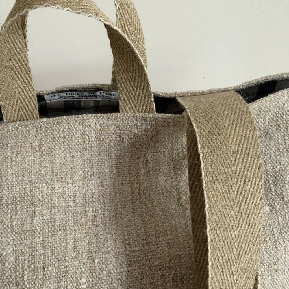 Sac besace en chanvre ancien – Le Simplissimo