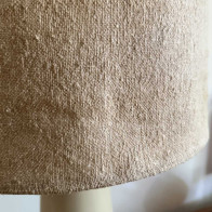 Abat-jour pour pied de lampe tissu ancien