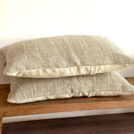 coussin en chanvre ancien