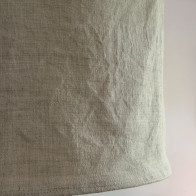 abat-jour pour suspension tissu ancien