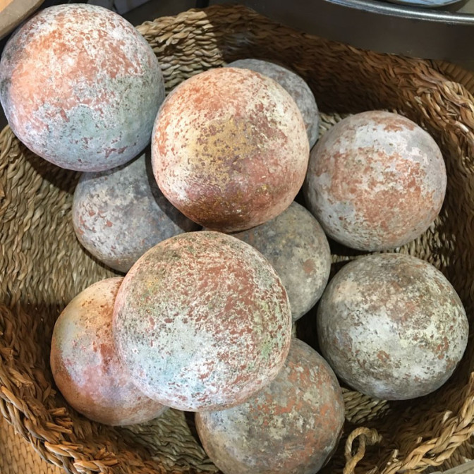 Boule terre cuite parfumée - Accueil