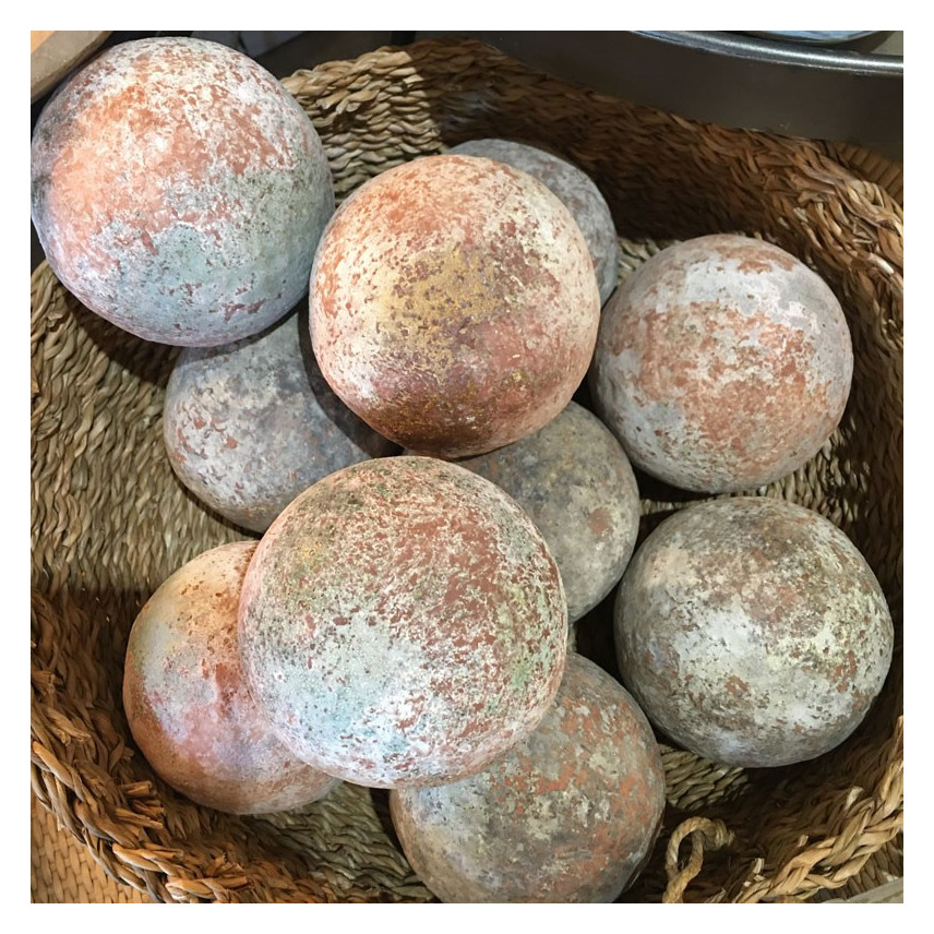 Boule terre cuite parfumée - Accueil