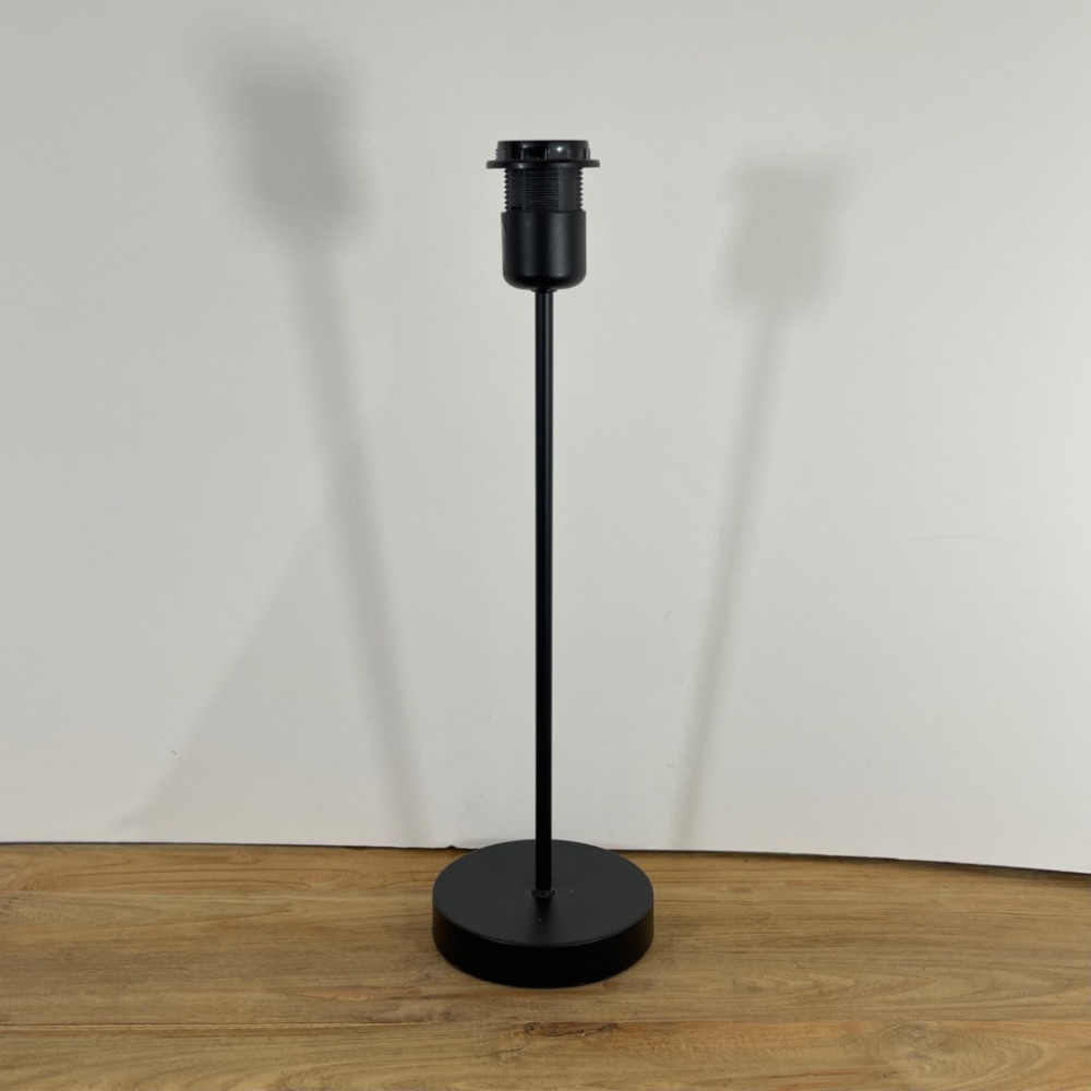 Pied de lampe métal noir - Luminaire