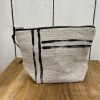 pochette chanvre ancien peinte a la main - Accueil