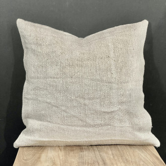 Coussin chanvre ancien - Coussin en lin, coussin en chanvre ancien