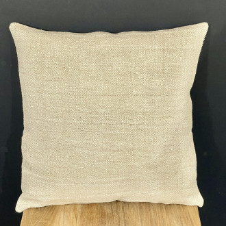 Coussin chanvre ancien - Coussin en lin, coussin en chanvre ancien
