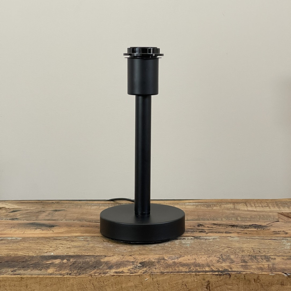 Pied de lampe métal noir - Luminaire